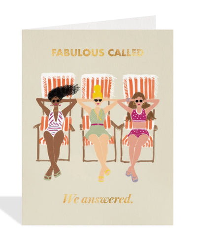 Answer To Fabulous Greeting Card