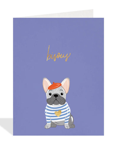 French Kisses Greeting Card