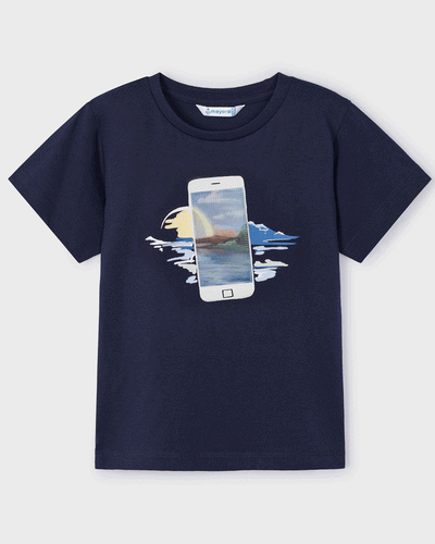 At The Beach Interactive Graphic Tee
