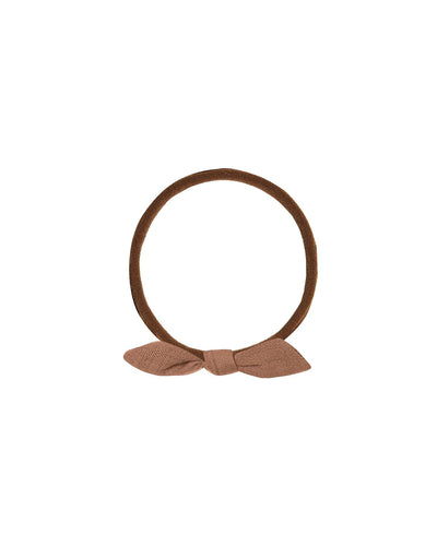 Sienna Brown Little Knot Headband by Quincy Mae