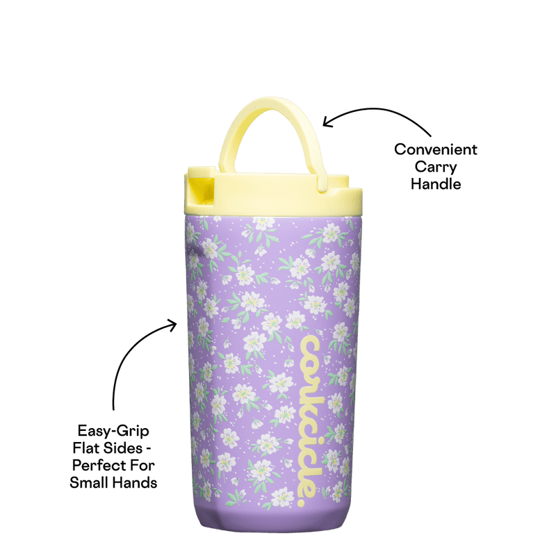 12oz. Kids Cup in Ditsy Floral Lilac by Corkcicle