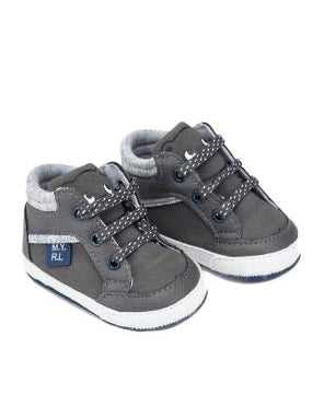 Dark Grey Baby Boy Sneakers