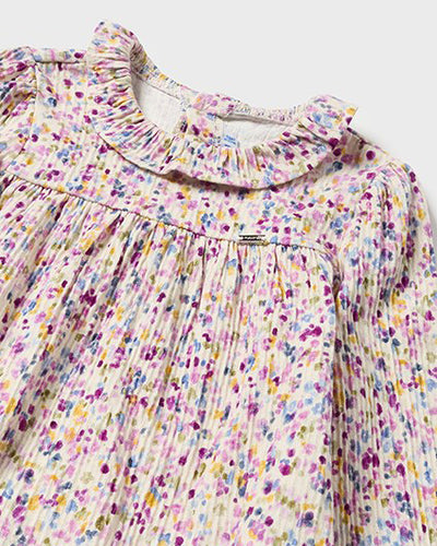 Ditzy Floral Ruffle Top