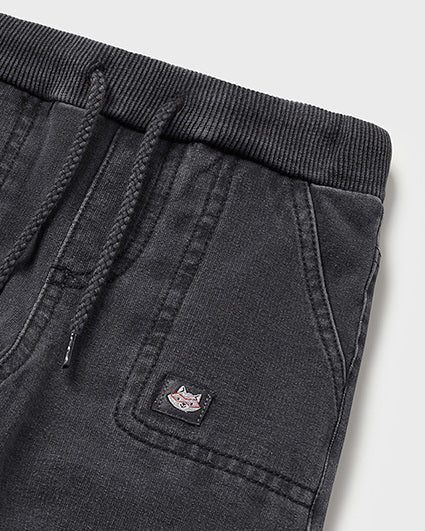 Black Pull-on Jeans