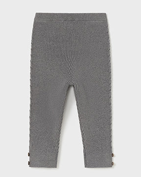 Grey Cashmere-Like Leggings