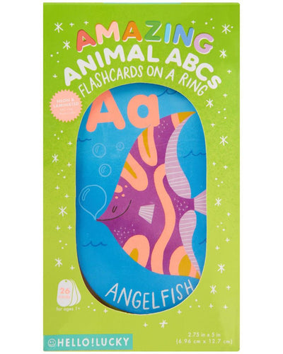 Amazing Animal ABC Flash Cards