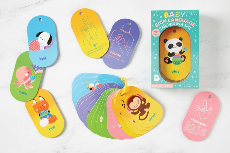 Baby's First Words Sign Language Flash Cards