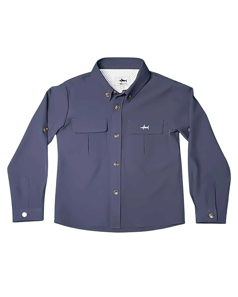 Flagler Fishing Shirt in Navy