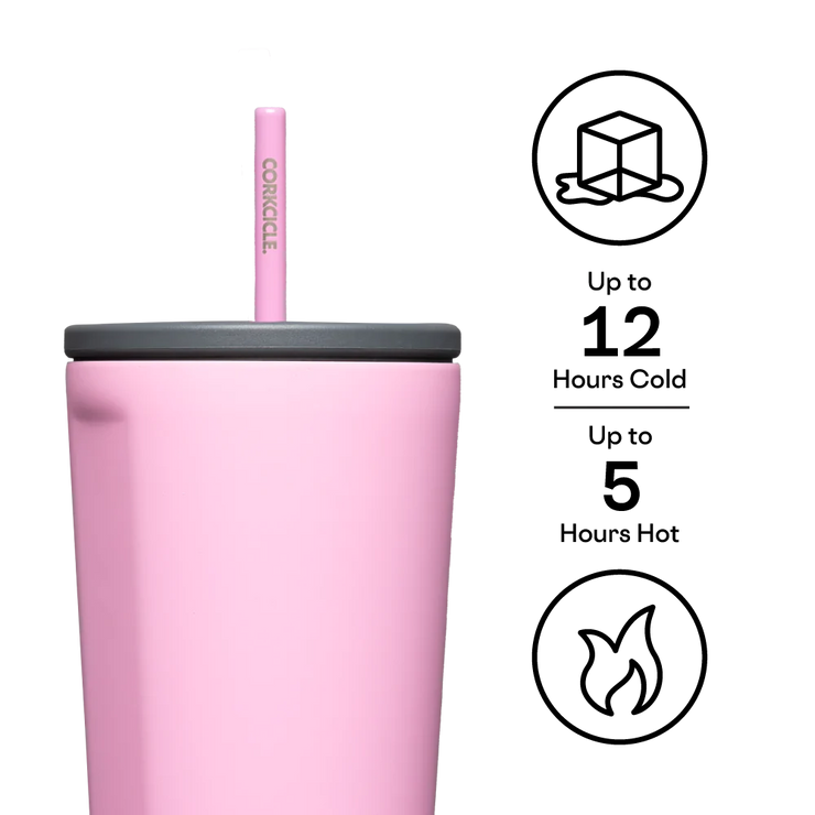 24oz. Cold Cup in Sun-Soaked Pink by Corkcicle