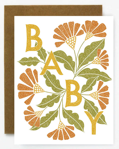 Baby Blooms Greeting Card