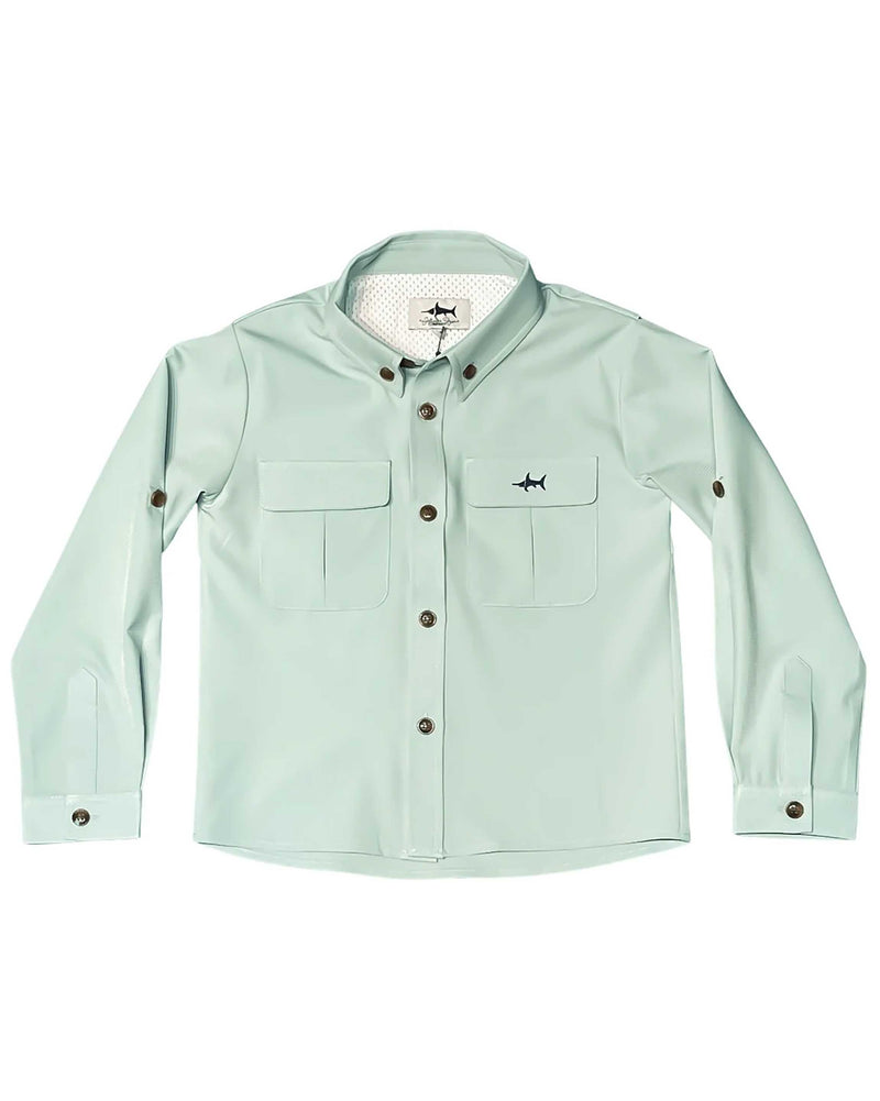 Flagler Fishing Shirt in Mint