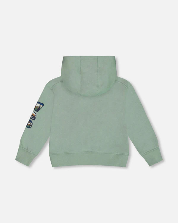 Sage Forest Hooded Fleece Sweatshirt