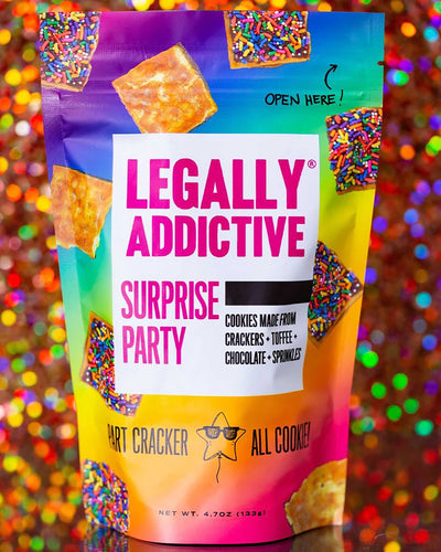 Legally Addictive Surprise Party Cookies