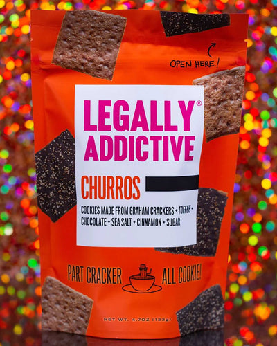Legally Addictive Churro Cookies