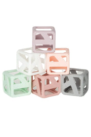 Stack N Chew Mini Cubes - Pastel