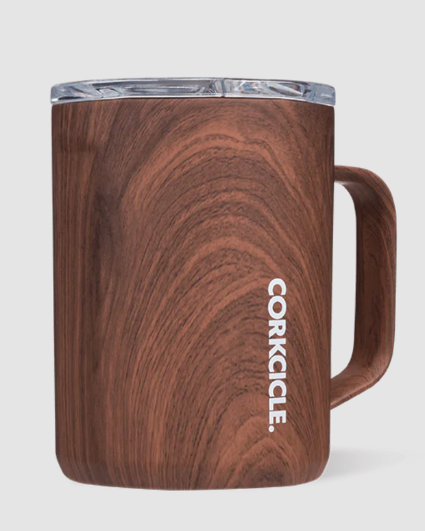 16oz. Coffee Mug in Walnut Wood by Corkcicle