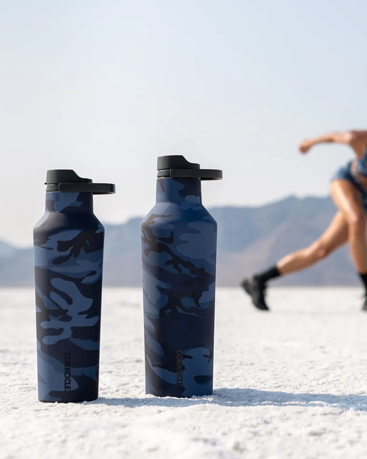 20oz. Sport Canteen in Navy Camo by Corkcicle