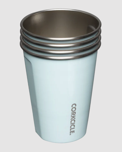 Eco Stacker 18oz. 4 Pack in Powder Blue by Corkcicle