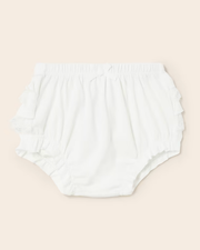 White Ruffle Bloomers