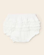 White Ruffle Bloomers