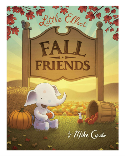 Fall Friends Hardcover Book