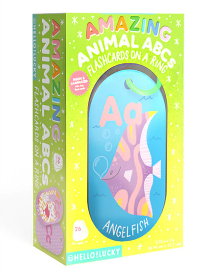 Amazing Animal ABC Flash Cards