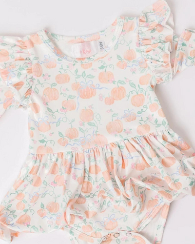 Pretty Pumpkins Twirl Bodysuit