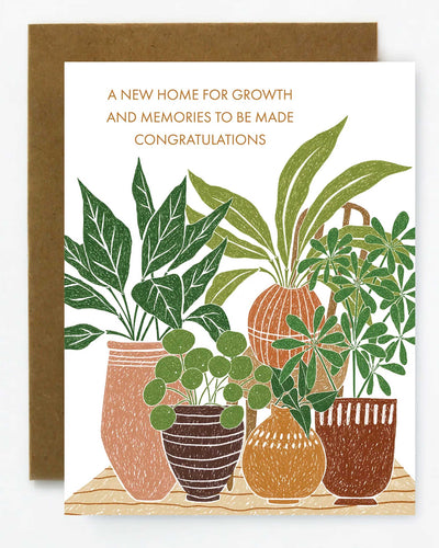 New Home, New Growth Greeting Card