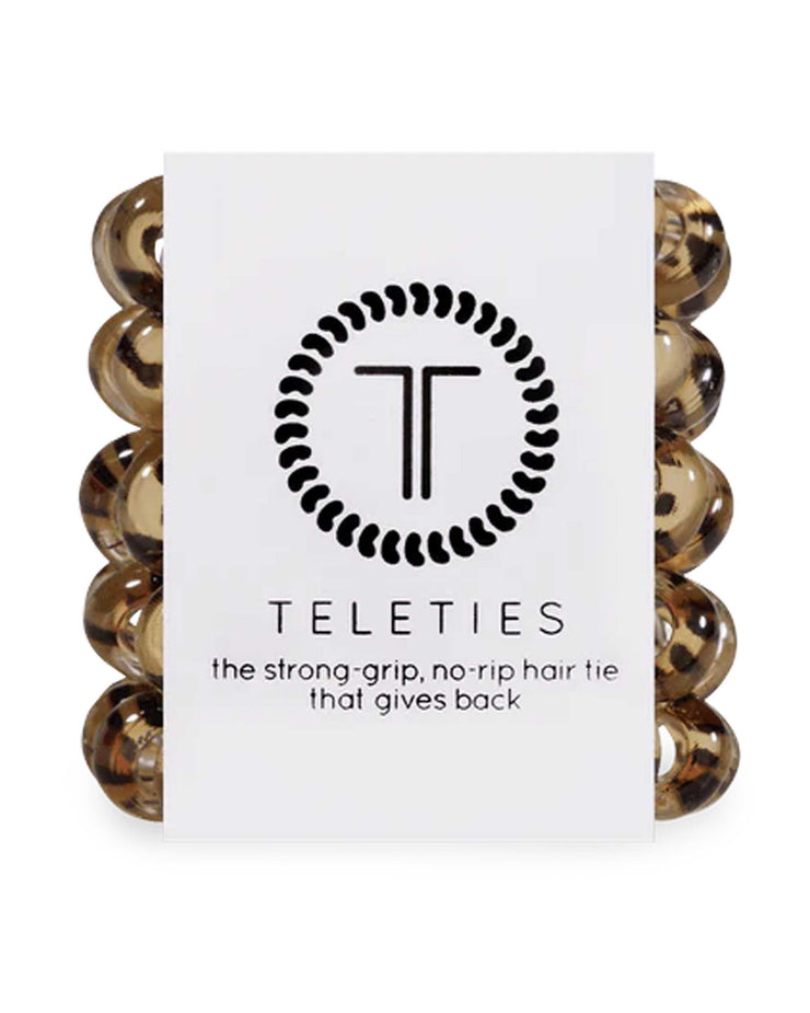 Teleties Leopard Tiny Hair Ties