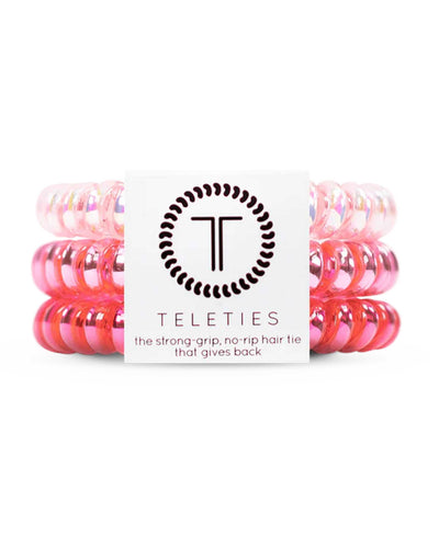 Teleties Think Pink Small Hair Ties