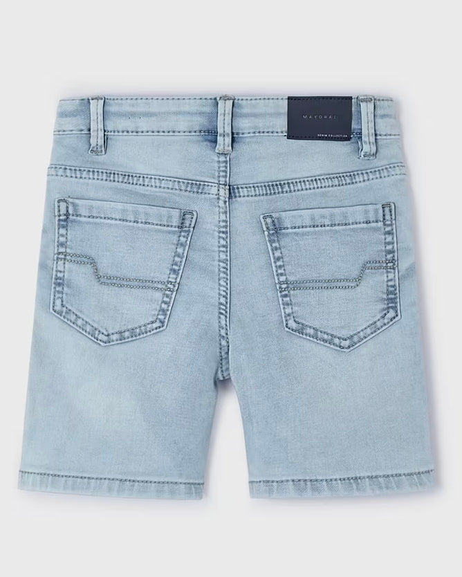 Light Blue Denim Shorts