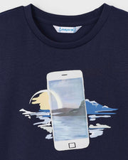 At The Beach Interactive Graphic Tee