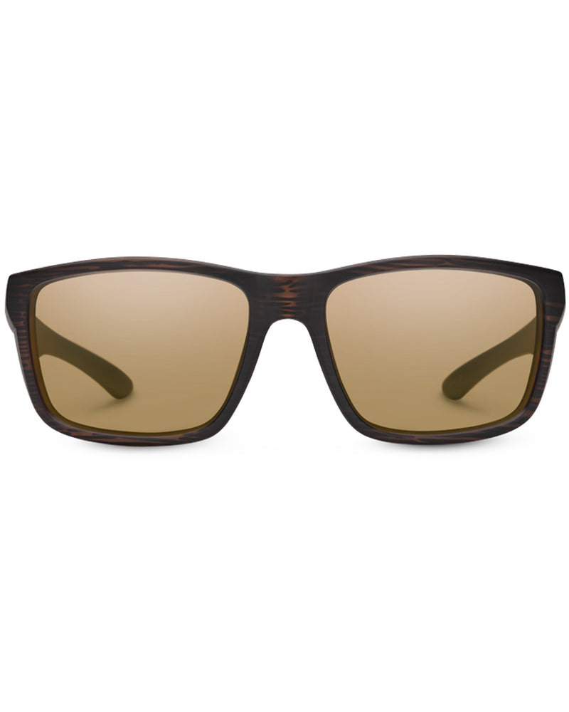 Mayor Sunglasses in Burnished Brown with Brown Lenses