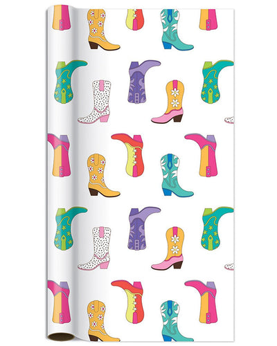 Cowgirl Wrapping Paper Roll