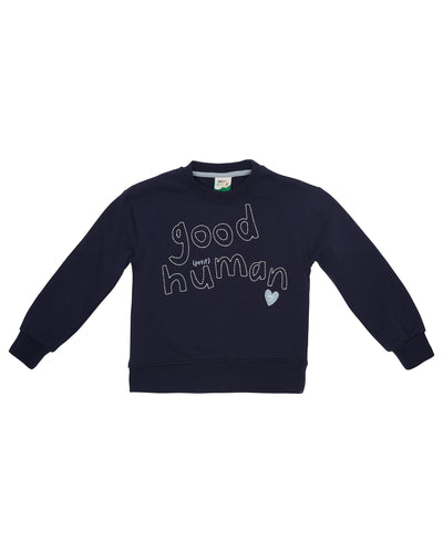 Good Human Kids Sweatshirt