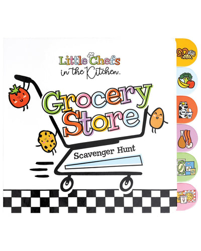 Little Chef's Grocery Store Scavenger Hunt Board Book
