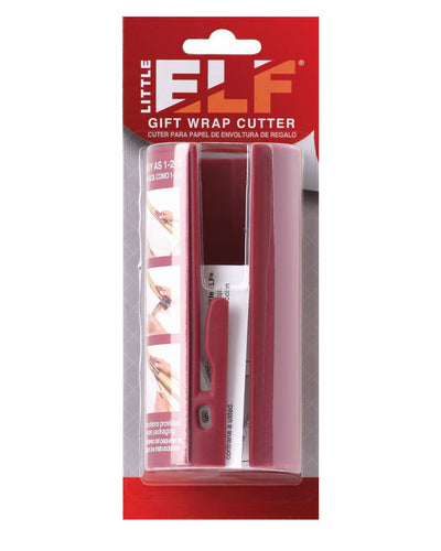 Red Little Elf Gift Wrap Cutter