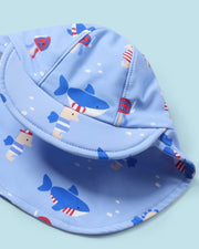 Sealife Swim Romper & Hat Set