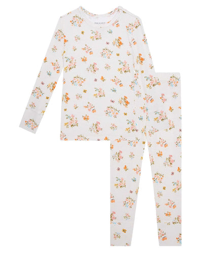 Clemence Long Sleeve Basic Pajama by Posh Peanut