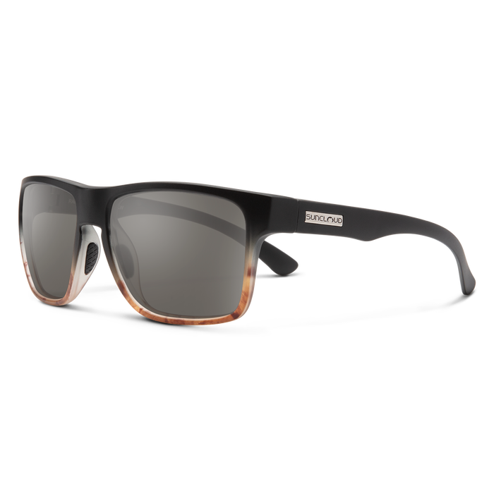 Rambler Sunglasses in Black Tortoise Gray Lenses