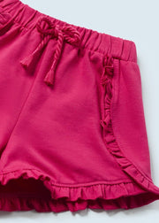 Hot Pink Ruffle Shorts