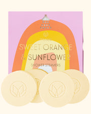Sweet Orange & Sunflower Shower Steamer Set