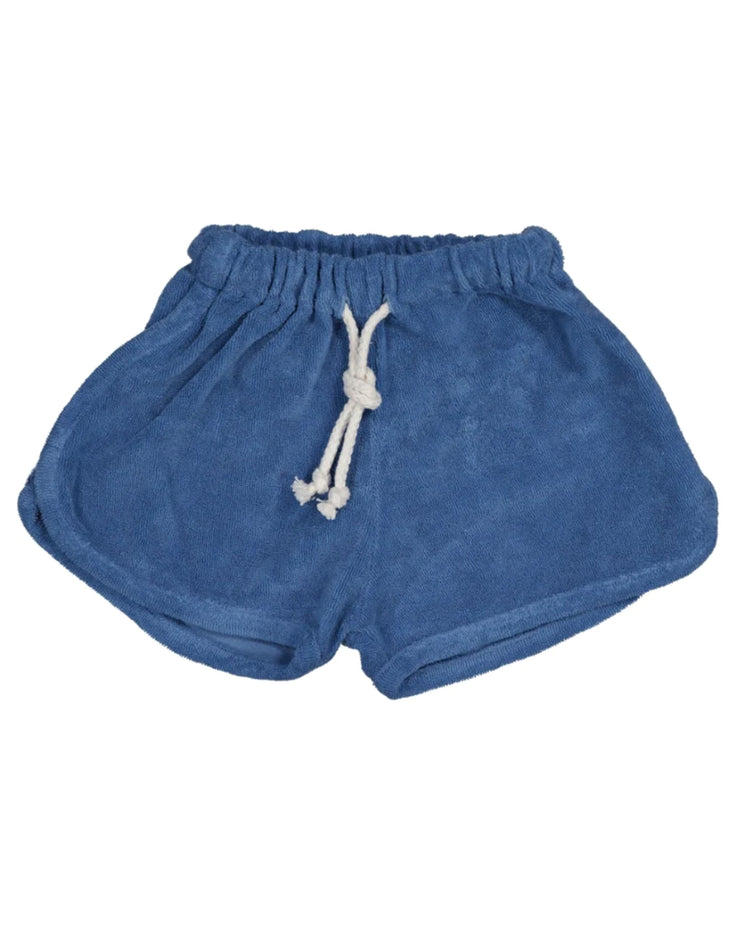 Terry Retro Shorts in Blue