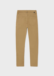 5 Pocket Slim Fit Basic Pants Big Kid - Khaki