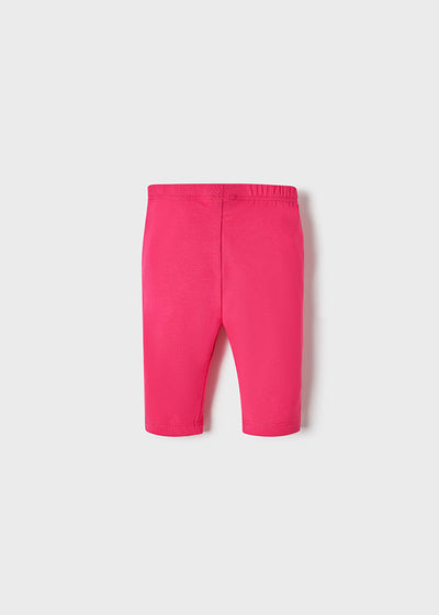 Basic Cropped Leggings - Pink