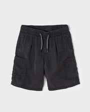 Tencel Boys Bermuda Shorts - Grey
