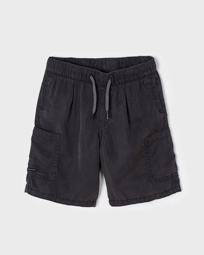Tencel Boys Bermuda Shorts - Grey