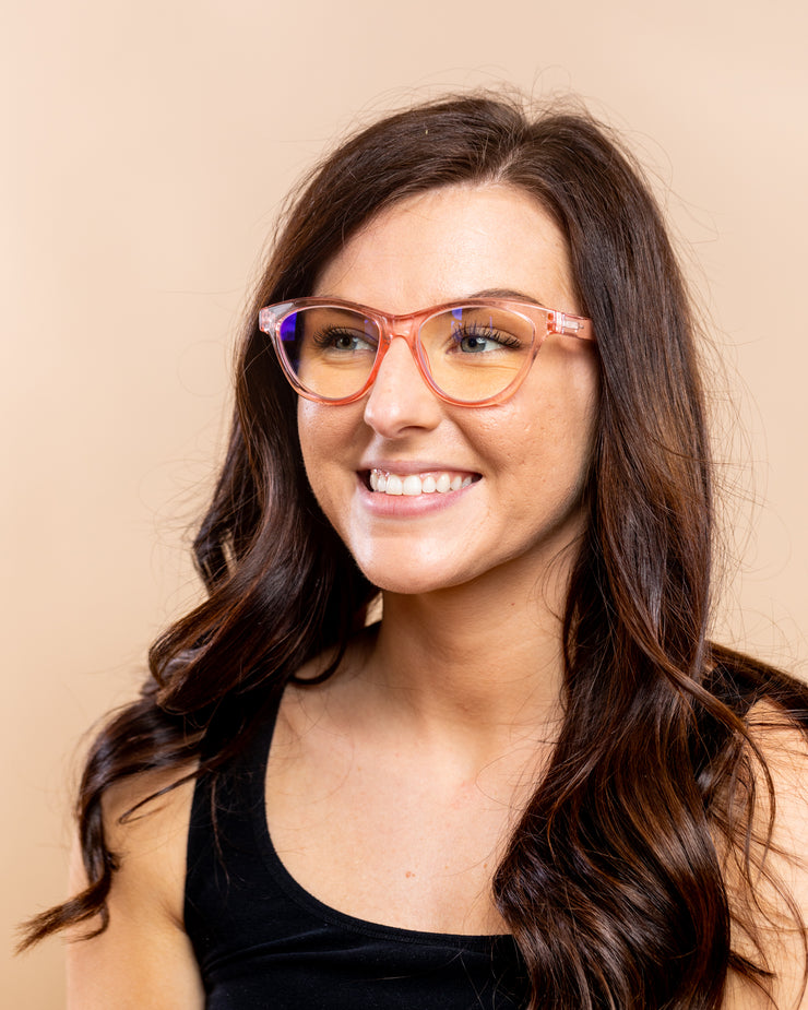 Libby Pink Reading Glasses