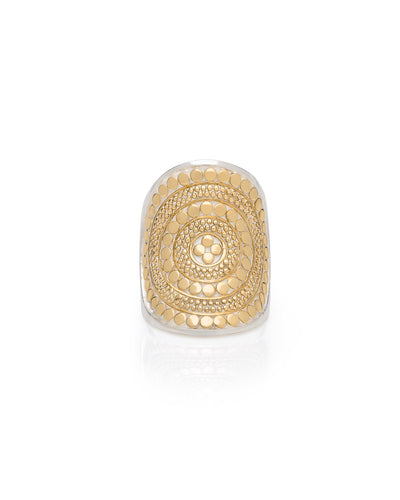 Classic Saddle Ring by Anna Beck - Gold
