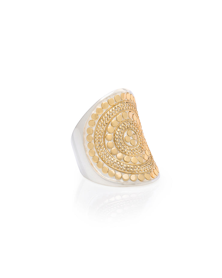 Classic Saddle Ring by Anna Beck - Gold